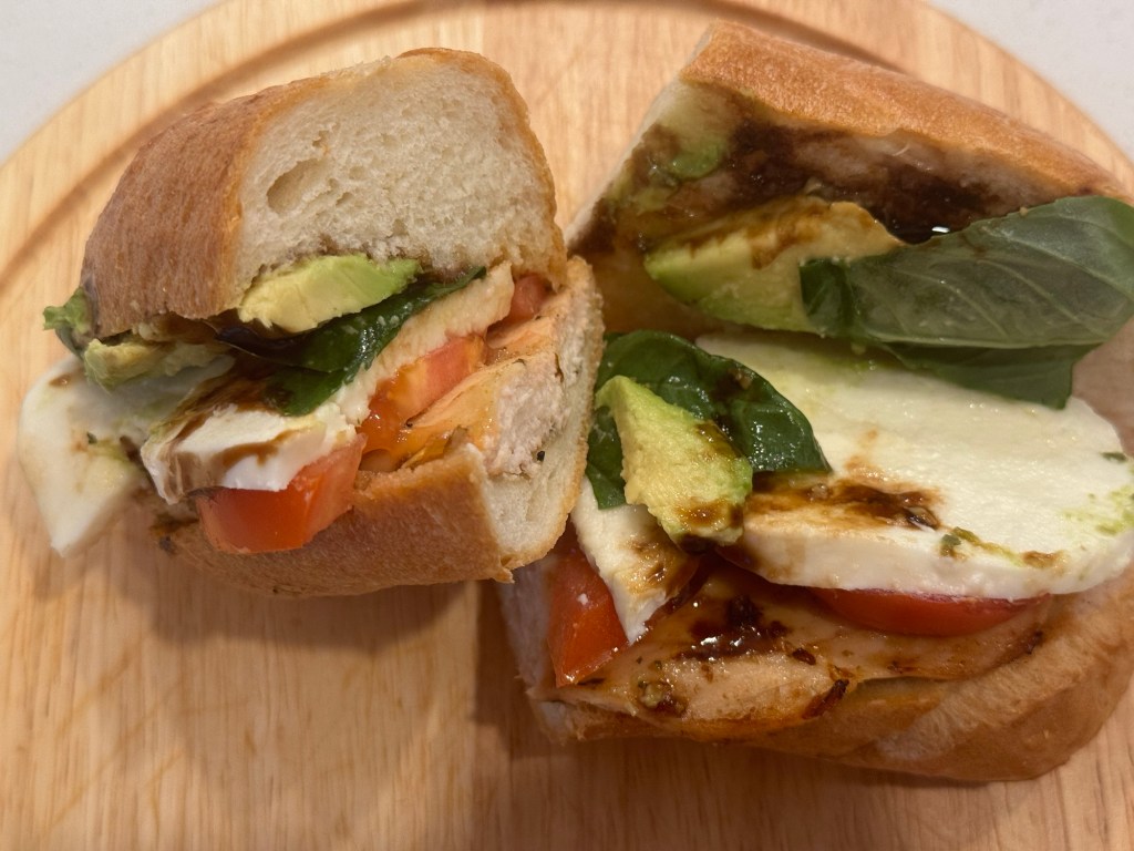 Grilled Chicken Caprese&nbsp;Sandwich
