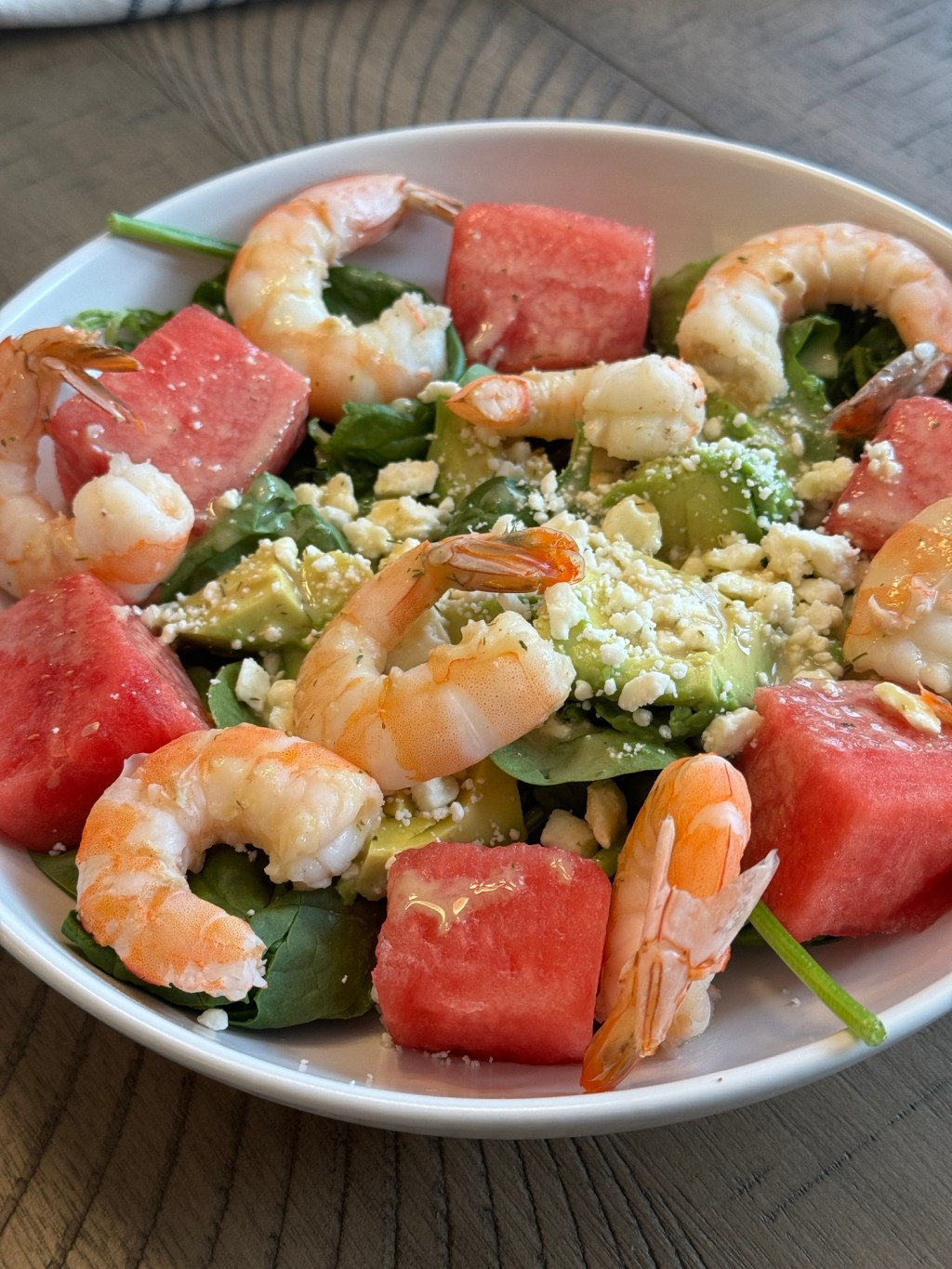 Watermelon Feta Salad with&nbsp;Shrimp